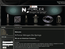 Tablet Screenshot of n-forcer.com